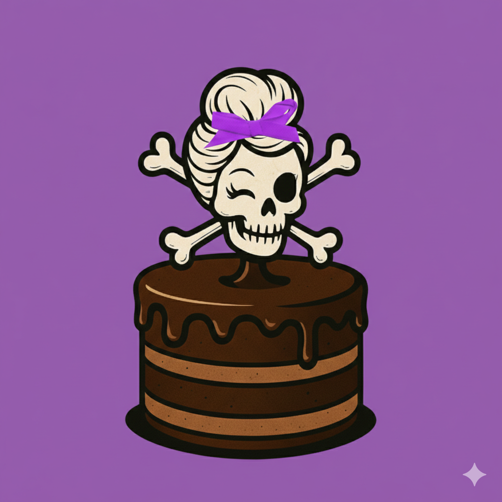 An Amazing Chocolate Cake Logo